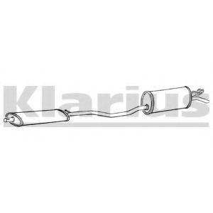 FT808A KLARIUS Exhaust System End Silencer