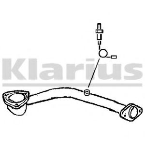 GM394X KLARIUS Exhaust Pipe
