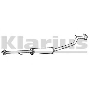 HA284G KLARIUS Exhaust System Middle Silencer