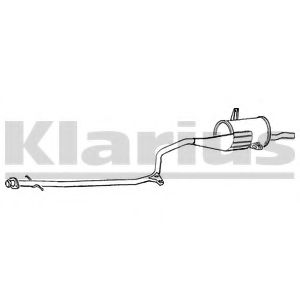 HY26M KLARIUS Exhaust System End Silencer