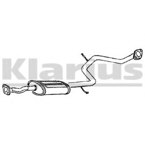 KA5G KLARIUS Exhaust System Middle Silencer