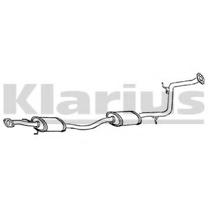MA224T KLARIUS Exhaust System Middle Silencer