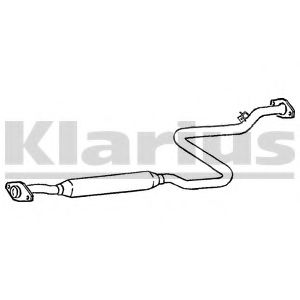 MA275T KLARIUS Exhaust System Middle Silencer