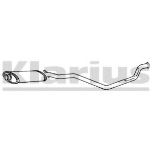 PG231H KLARIUS Exhaust System Middle Silencer
