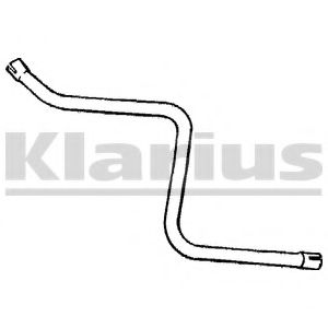 RN123W KLARIUS Exhaust Pipe