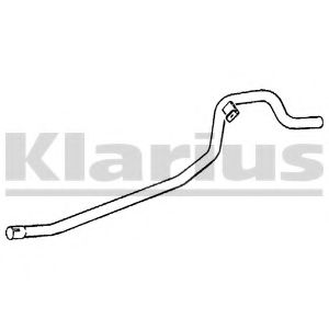 RN325A KLARIUS Exhaust System Exhaust Pipe
