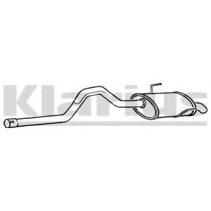 RN716A KLARIUS Exhaust System End Silencer