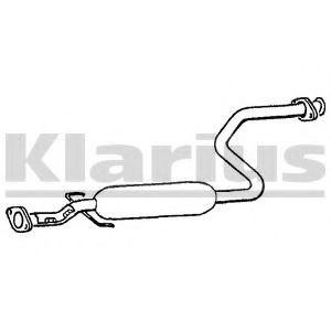 RR225M KLARIUS Exhaust System Middle Silencer