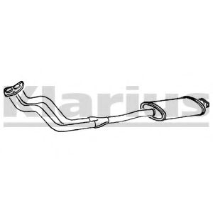 TY119L KLARIUS Exhaust System Front Silencer