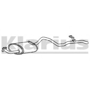 TY347C KLARIUS Exhaust System End Silencer