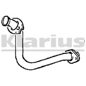 VO255E KLARIUS Exhaust Pipe