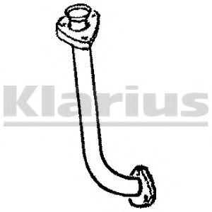 VW336Q KLARIUS Exhaust Pipe