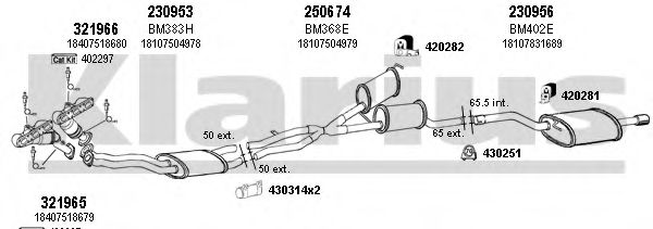 060402E KLARIUS Exhaust System Exhaust System