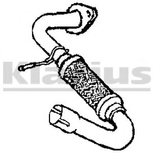 120434 KLARIUS Gasket Set, cylinder head