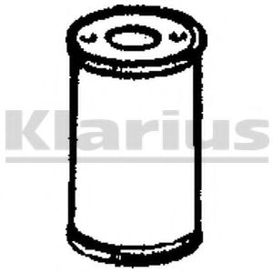 210321 KLARIUS Resonator, exhaust system