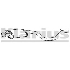 250697 KLARIUS Exhaust System Middle Silencer