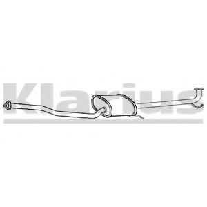 270716 KLARIUS Exhaust System Middle Silencer
