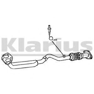 301126 KLARIUS Exhaust Pipe