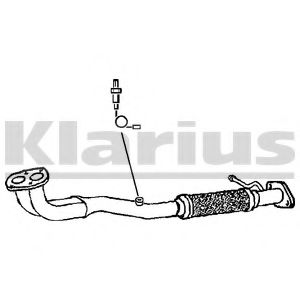 301167 KLARIUS Brake Pad Set, disc brake