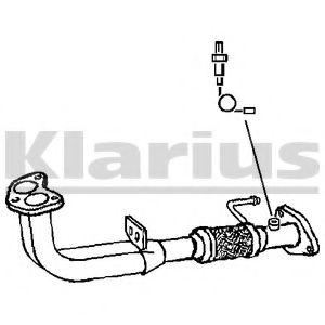 301882 KLARIUS Exhaust Pipe