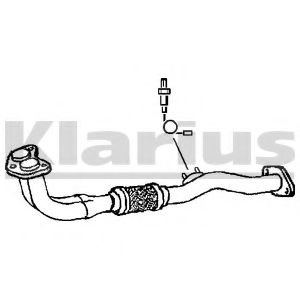 301909 KLARIUS Exhaust Pipe