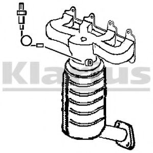 322164 KLARIUS Catalytic Converter