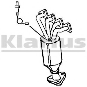 322252 KLARIUS Joint Kit, drive shaft
