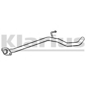 DN638V KLARIUS Exhaust System Middle Silencer