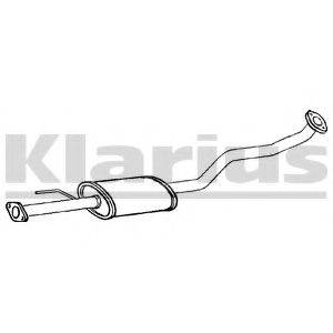 250682 KLARIUS Brake Pad Set, disc brake