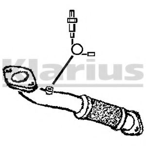 301927 KLARIUS Exhaust Pipe