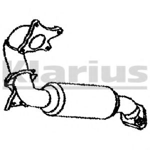 301932 KLARIUS Exhaust Pipe