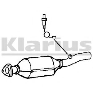 311984 KLARIUS Catalytic Converter
