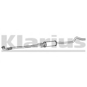 GM563A KLARIUS Exhaust System Middle Silencer