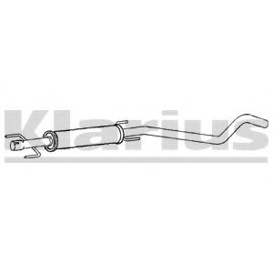 GM597A KLARIUS Exhaust System Middle Silencer