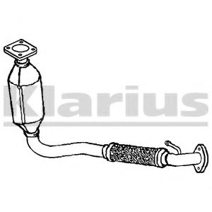 322579 KLARIUS Exhaust System Catalytic Converter