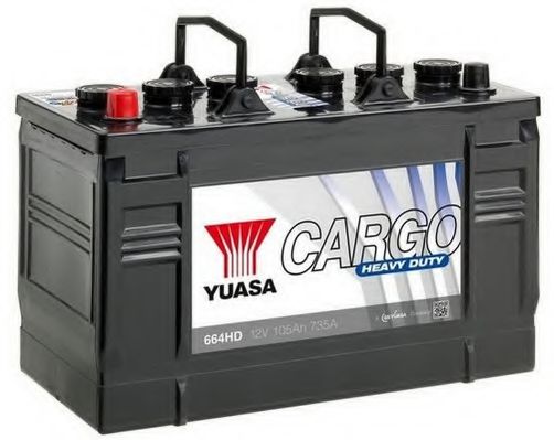 664HD YUASA Система стартера Стартерная аккумуляторная батарея