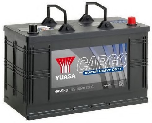 665SHD YUASA Startanlage Starterbatterie