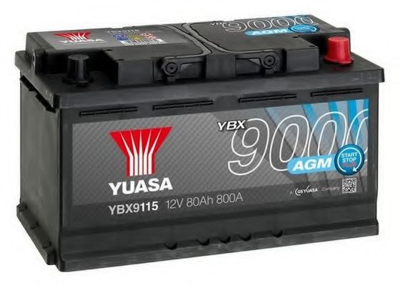 YBX9115 YUASA Startanlage Starterbatterie