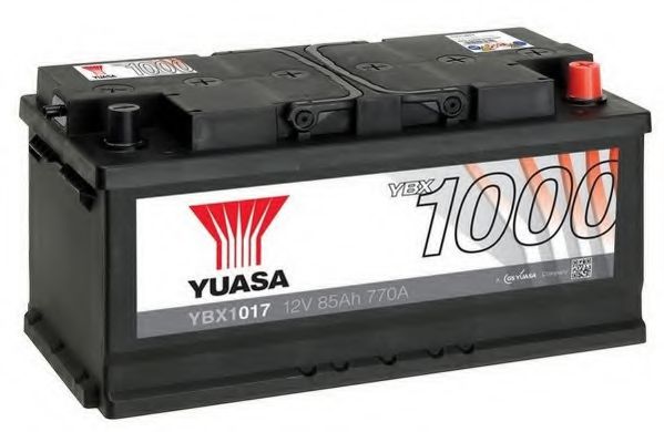 YBX1017 YUASA Стартерная аккумуляторная батарея