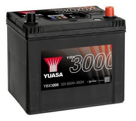 YBX3005 YUASA Система стартера Стартерная аккумуляторная батарея
