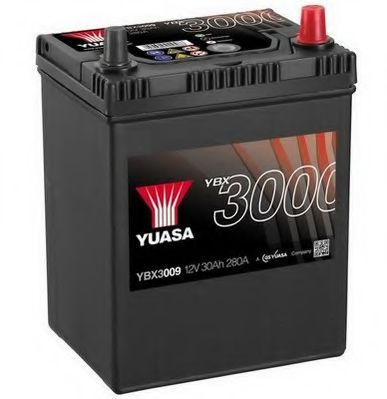 YBX3009 YUASA Стартерная аккумуляторная батарея