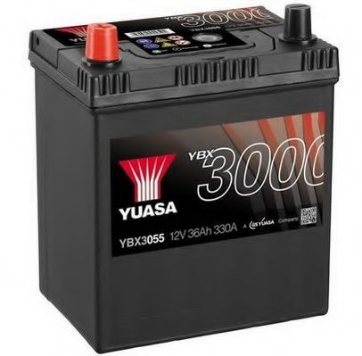 YBX3055 YUASA Startanlage Starterbatterie