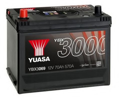 YBX3069 YUASA Startanlage Starterbatterie
