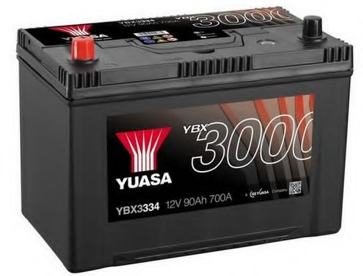 YBX3334 YUASA Startanlage Starterbatterie