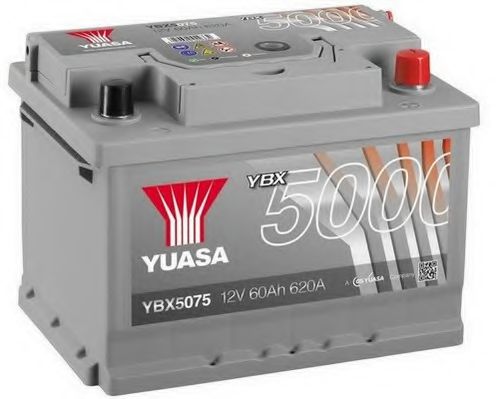 YBX5075 YUASA Стартерная аккумуляторная батарея