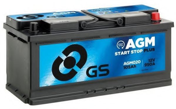 AGM020 GS Startanlage Starterbatterie
