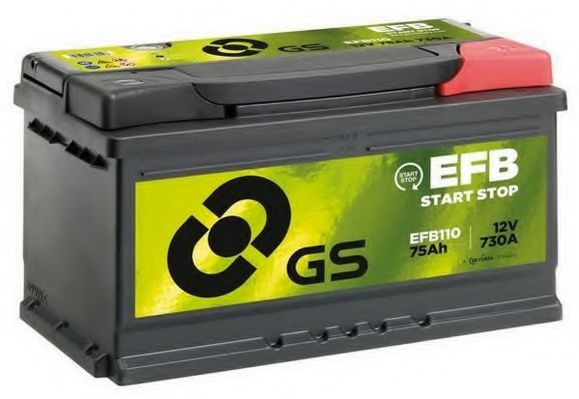 EFB110 GS Система стартера Стартерная аккумуляторная батарея