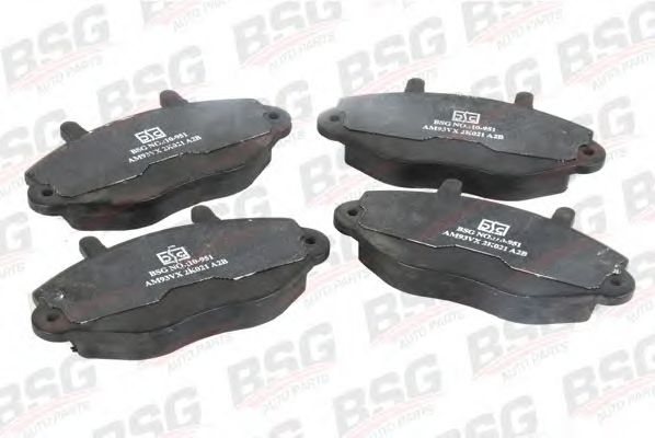 BSG 30-200-002 BSG Brake System Brake Pad Set, disc brake