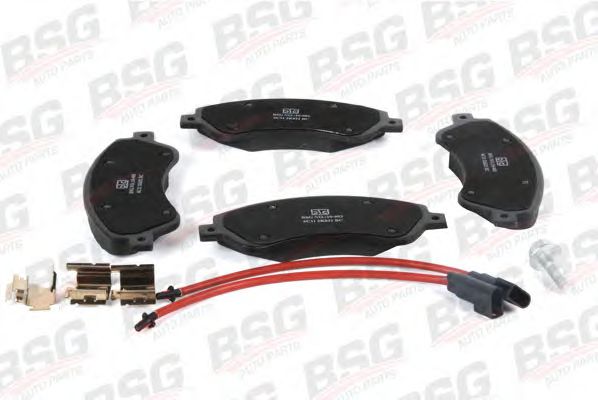 BSG 30-200-007 BSG Тормозная система Комплект тормозных колодок, дисковый тормоз