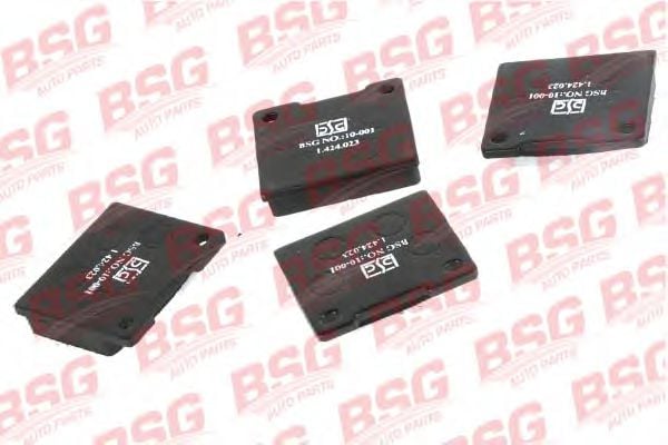 BSG 30-200-030 BSG Brake Pad Set, disc brake